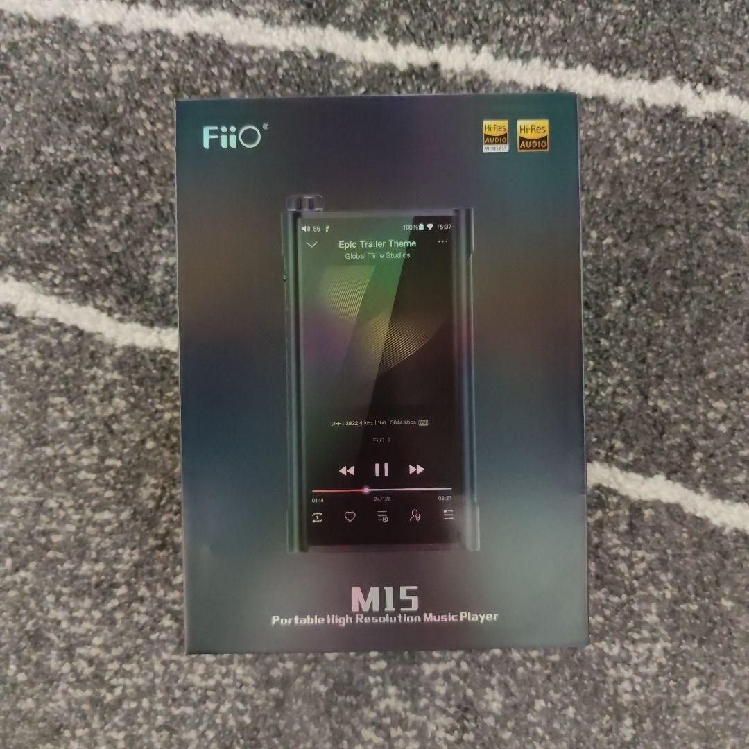 FiiO M15　DAP　革ケース付　付属品完備　アクセサリー豊富