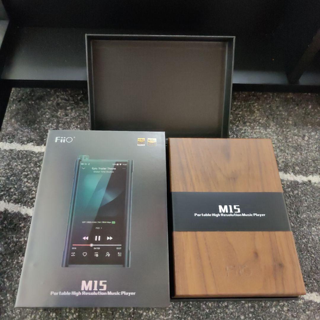 FiiO M15　DAP　革ケース付　付属品完備　アクセサリー豊富