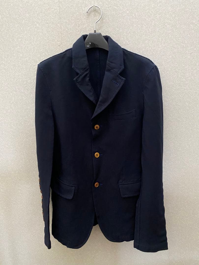 コムデギャルソンジャケット　ネイビー色