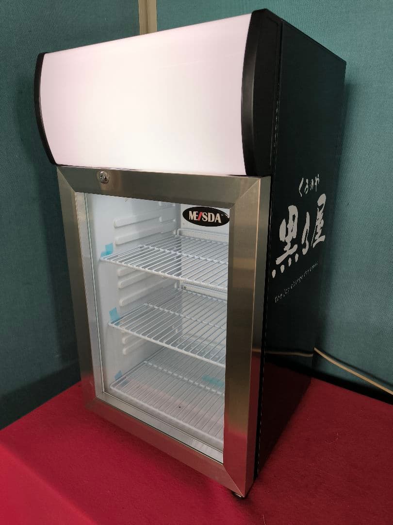 未使用品　ディスプレイクーラー/ ショーケース冷蔵庫 容量40L 　 SC40B