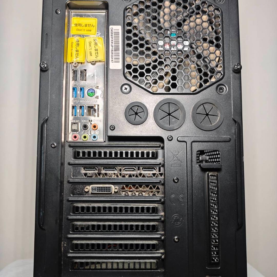 ゲーミングPC/core i7/500GB/GTX980/MS Office搭載