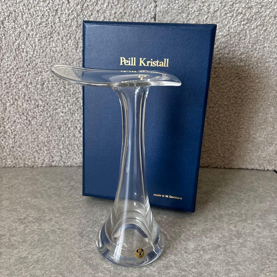 新品　ヴィンテージ Peill Kristall クリスタル　フラワースタンド