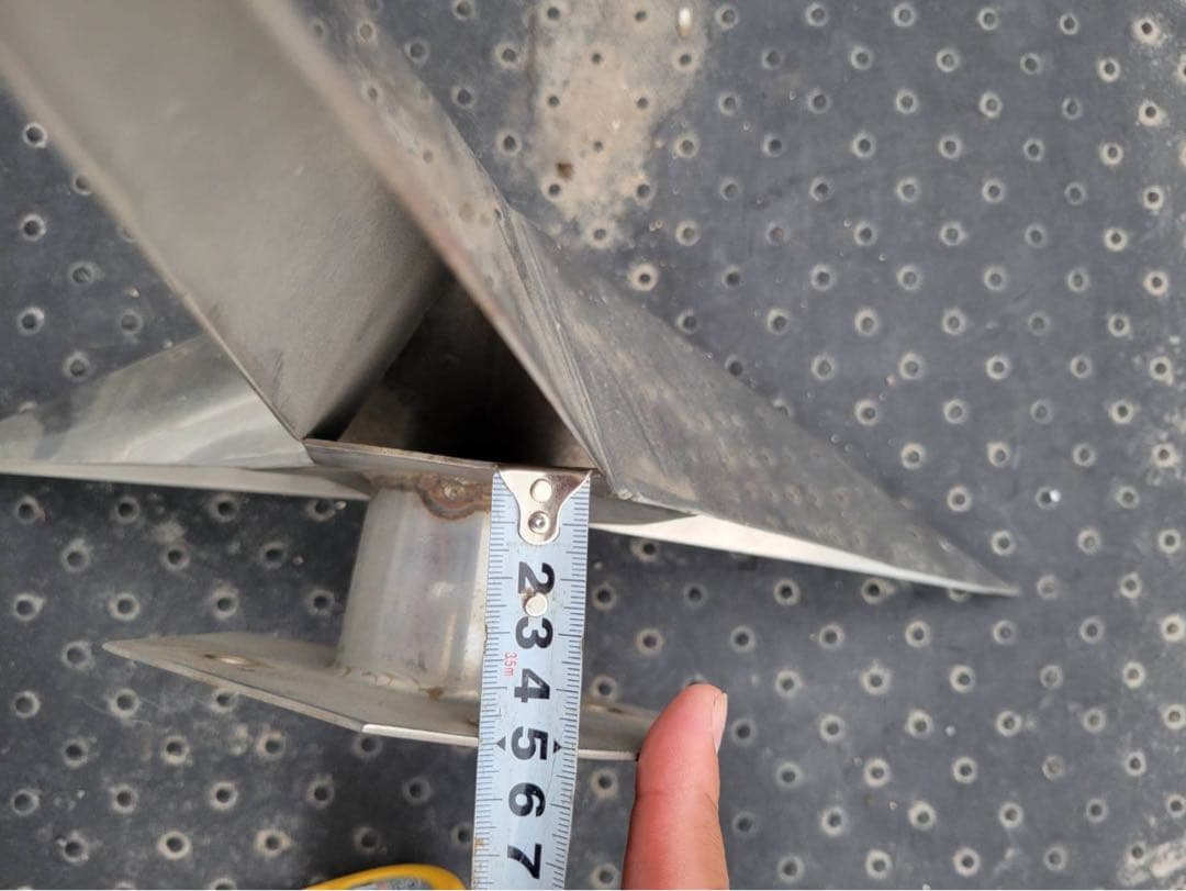 y出品 鏡面ステンレス スピンナー ベンツ型