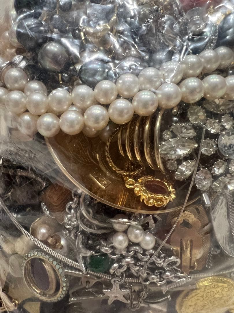 イミテーションアクセサリー まとめ売り 約2.2kg