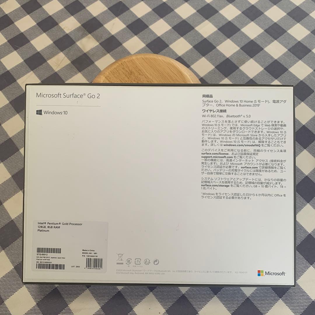 Microsoft Surface Go2本体