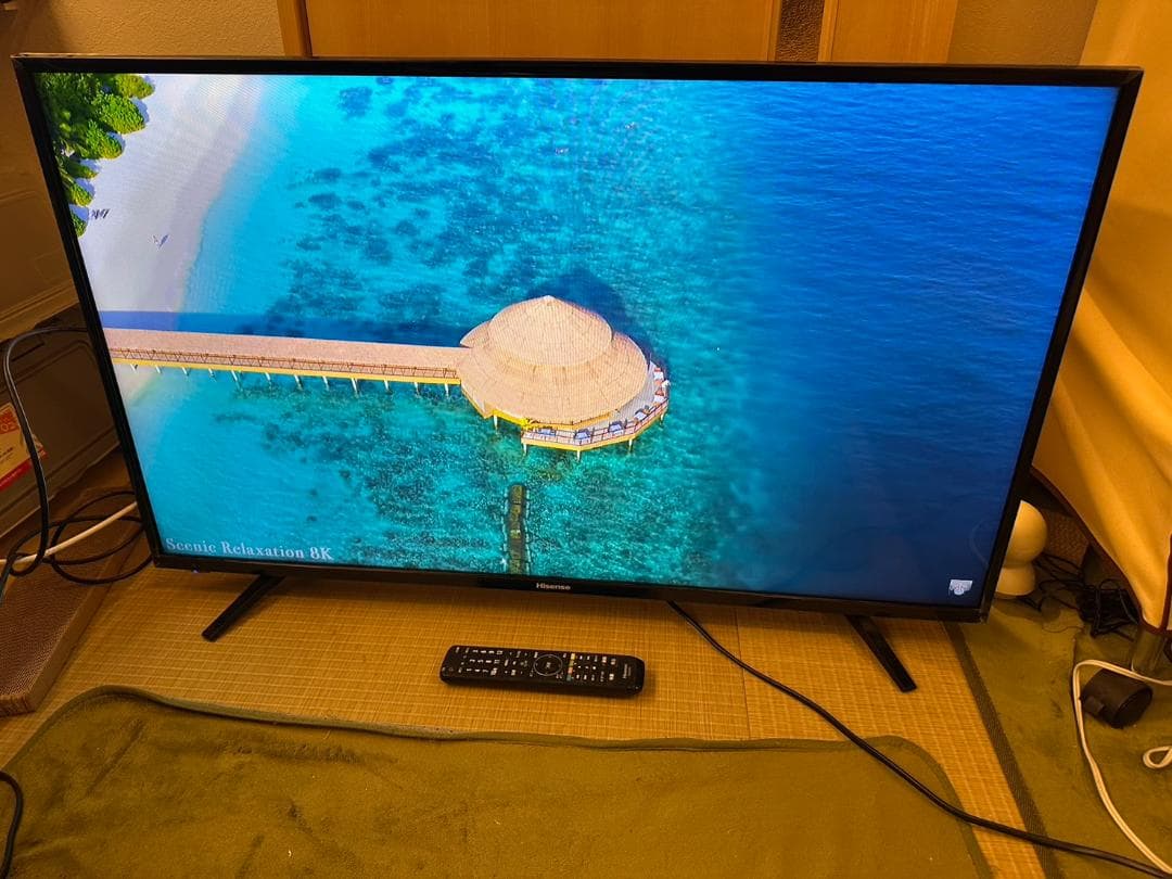 ハイセンス hisense 43型　テレビ　43A50　2018年製極美品！
