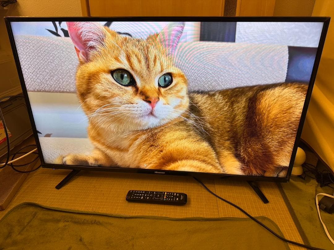 ハイセンス hisense 43型　テレビ　43A50　2018年製極美品！