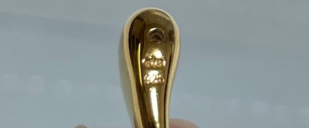 美品　ete ウェーブ　フローピアス