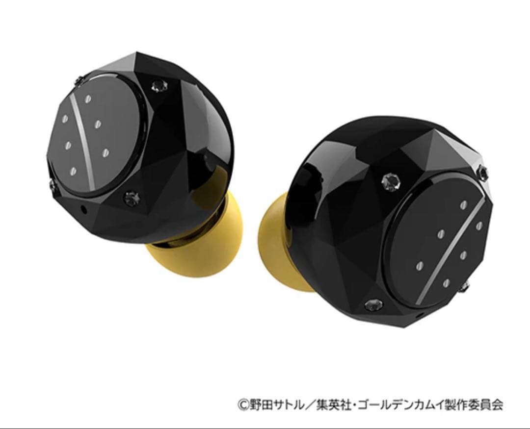 【美品】ワイヤレスイヤホン ゴールデンカムイ 尾形百之助　※先着特典なし