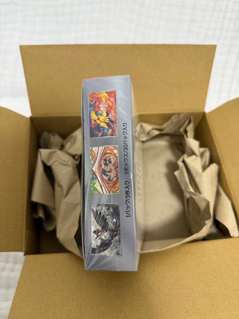 未開封ポケモンカードゲーム スカーレットexシュリンク付き