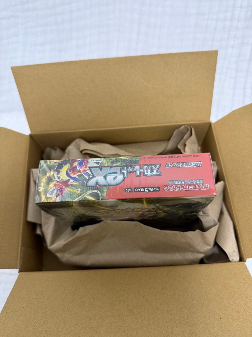 未開封ポケモンカードゲーム スカーレットexシュリンク付き