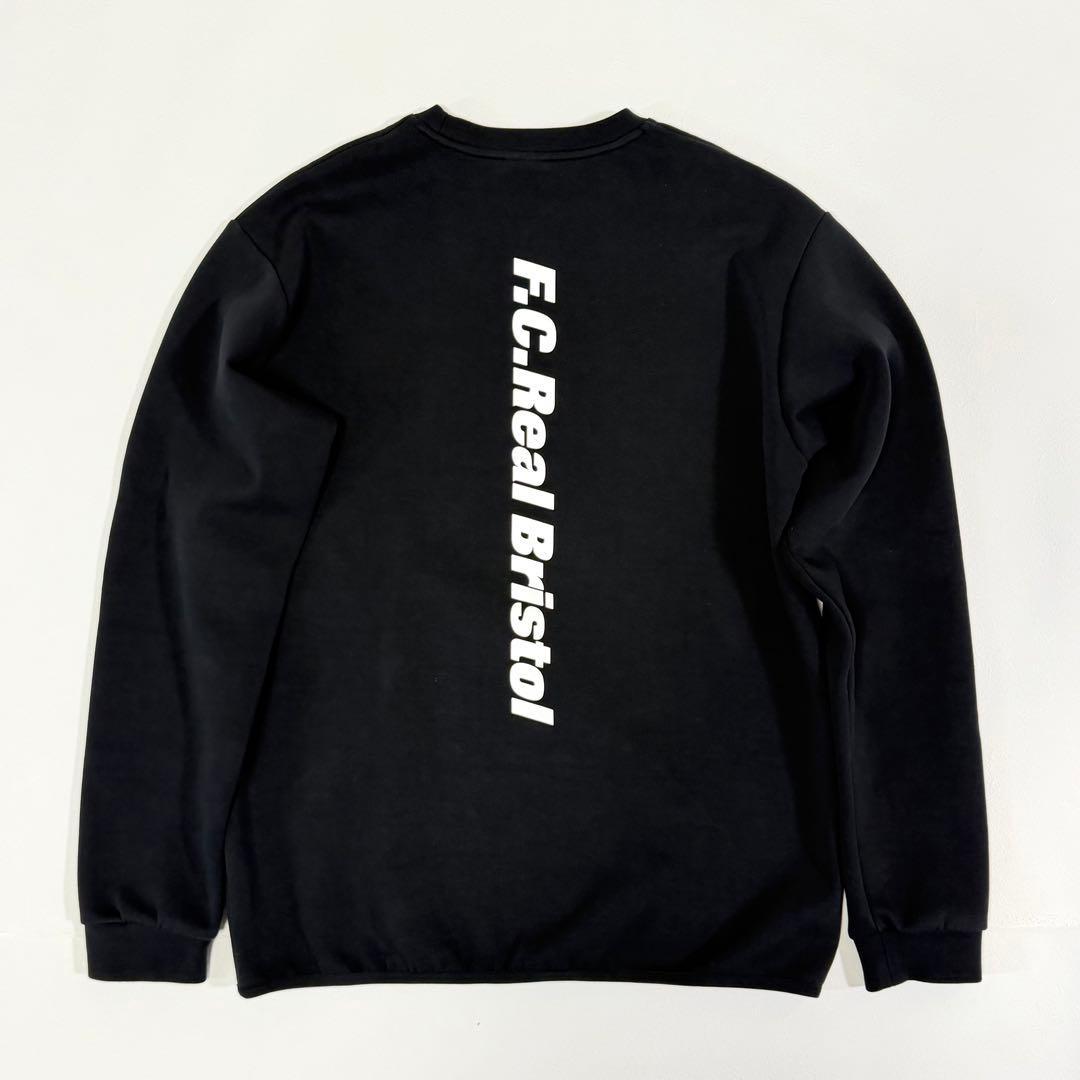 FCRB 22SS TECH SWEAT CREWNECK TOP ブラック L