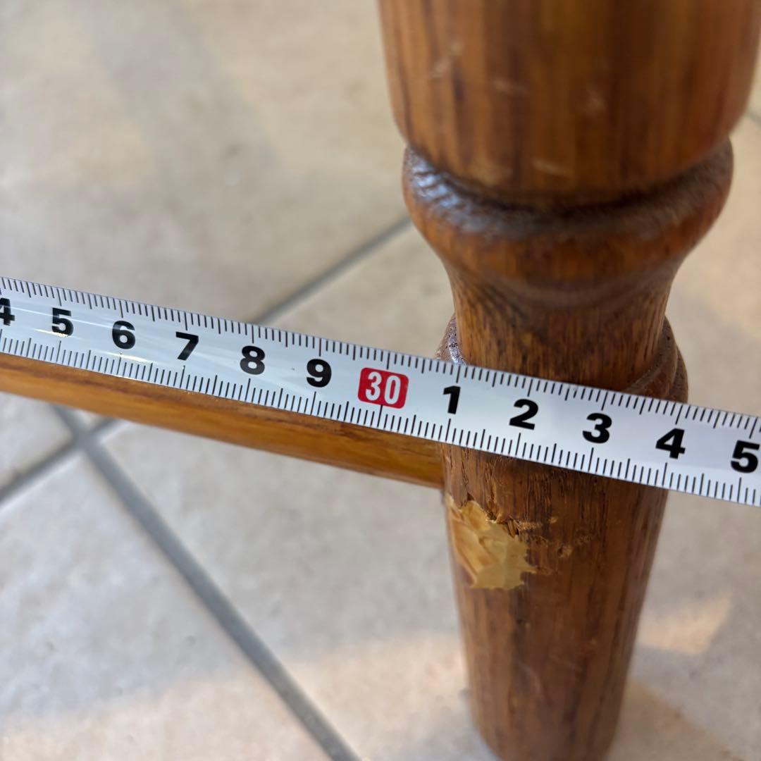 【希少品】ウッド ウィンザーチェア　回転椅子 カウンターチェア スポークチェア