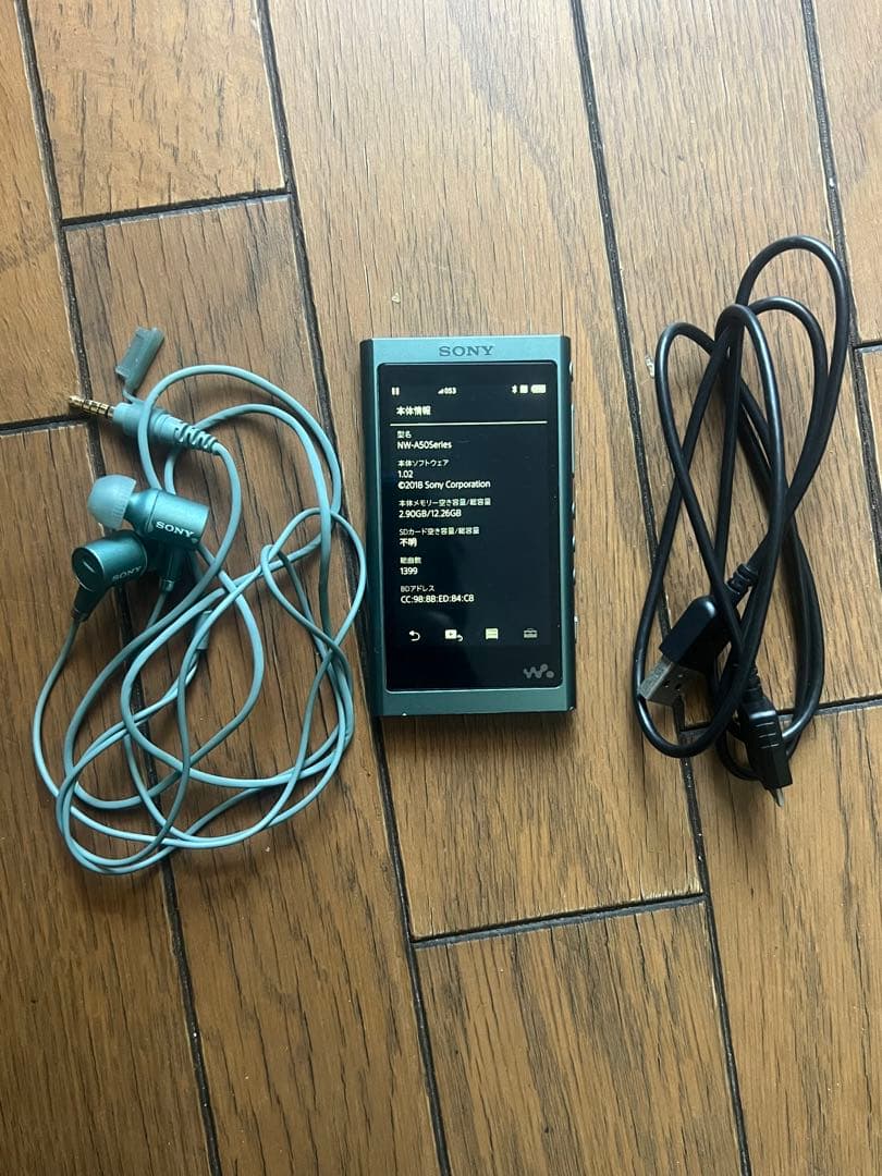 SONY NW-A50シリーズ デジタルオーディオプレーヤー