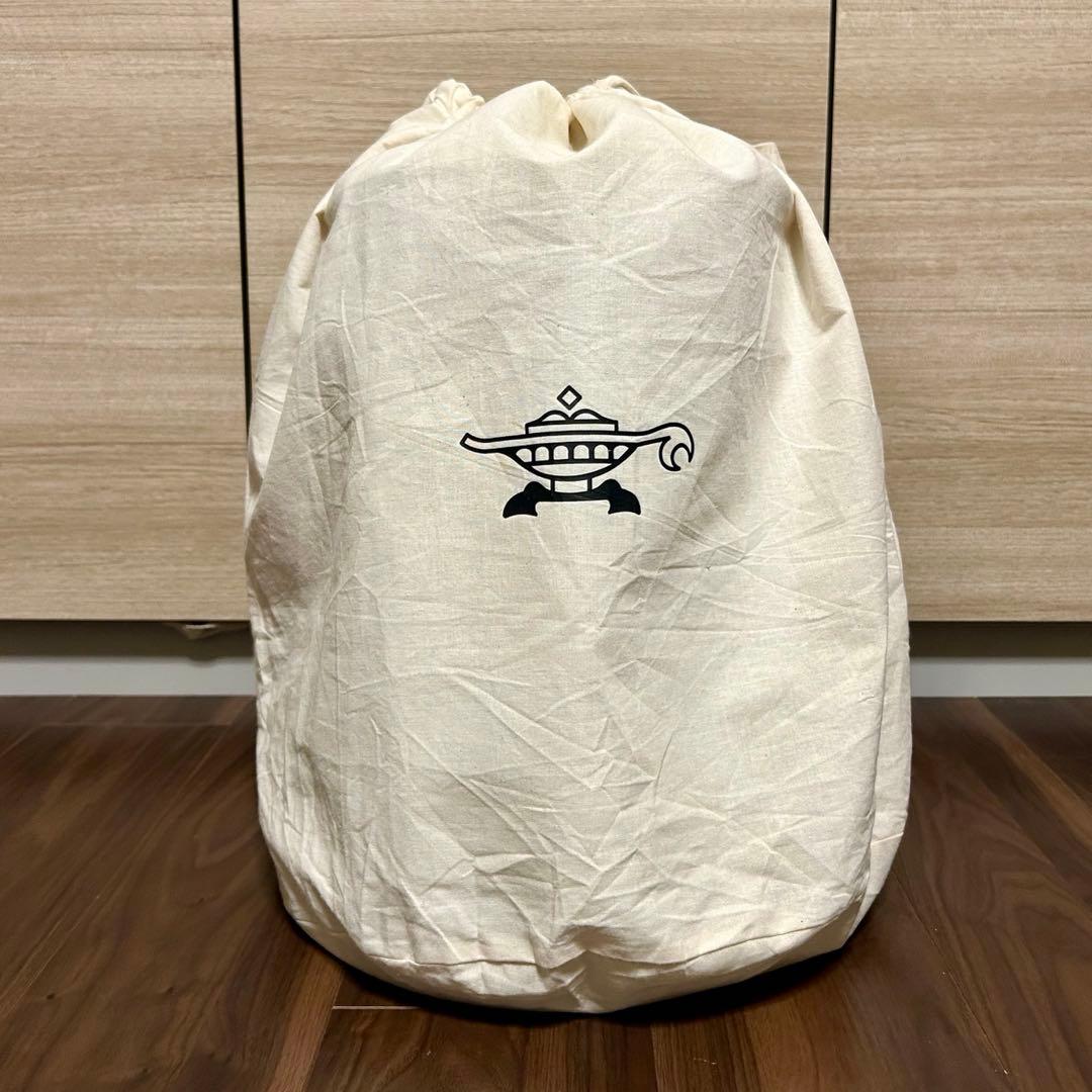 【ジャンク】収納袋付！アラジン ポータブルガスストーブ 緑 グリーン