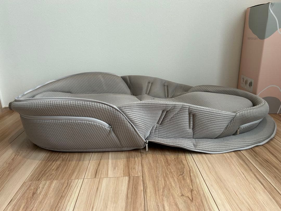 neomamaism ネオママイズム ベッドインベッド　グレー　取扱説明書付き