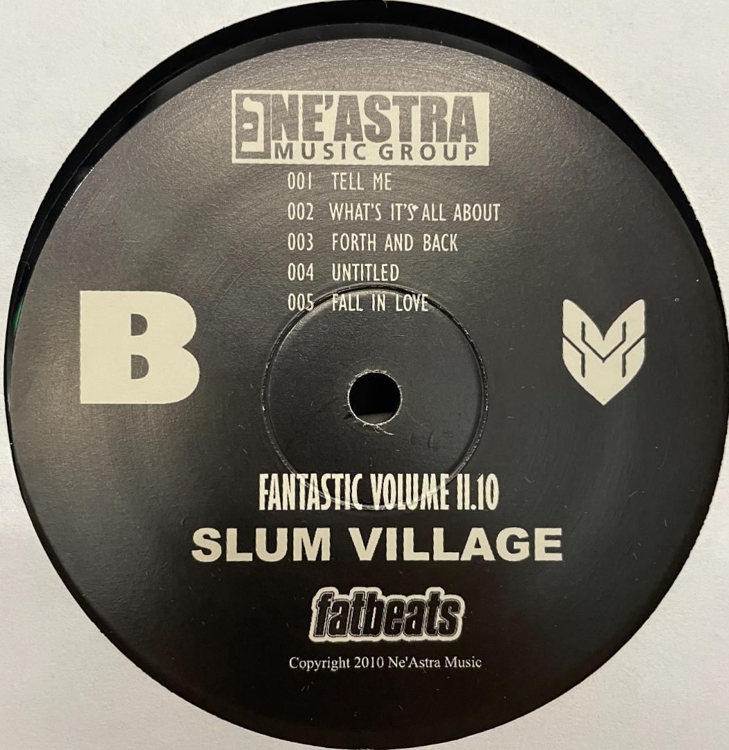SLUM VILLAGE「FANTASTIC Vol. 2.10」J Dilla