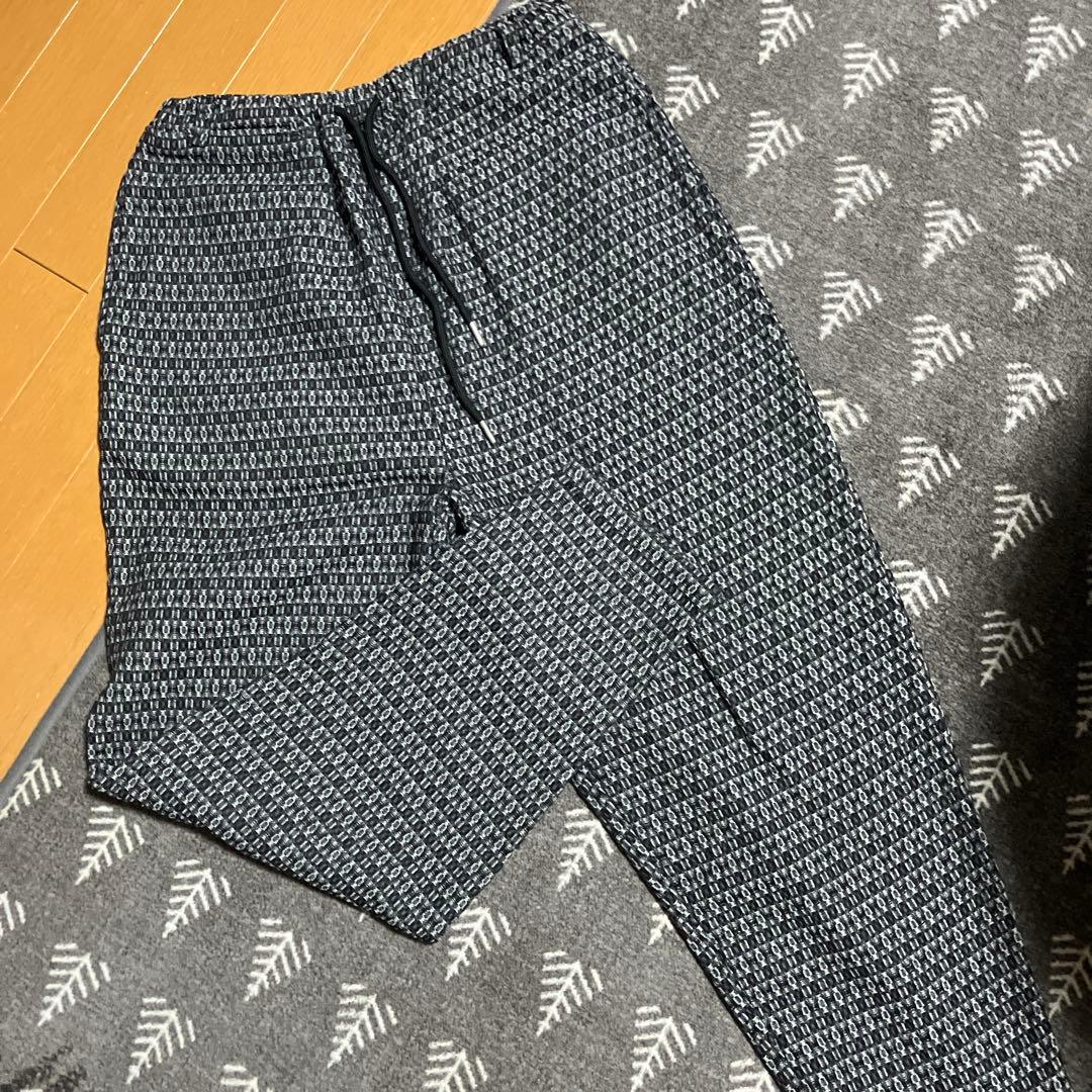 【CAMBIO】Denim Jacquard Jogger Pants /Ｓ