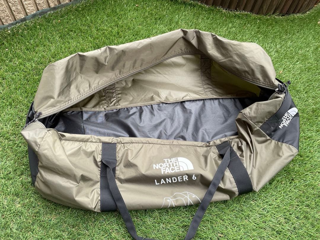 Lander6 The North face ポール・グランドシート付き