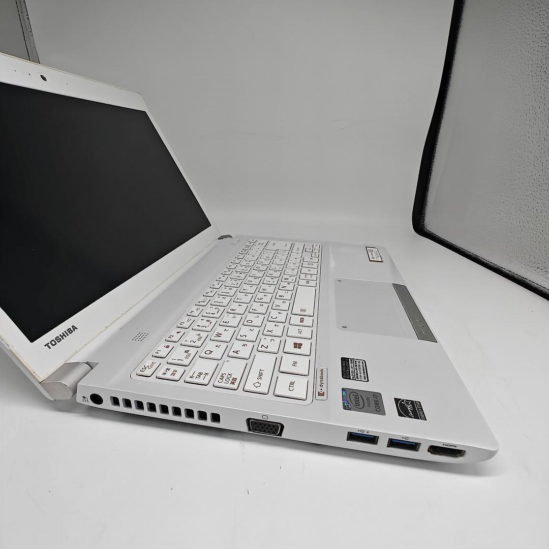 【東芝】R83 高性能i7 SSD256GB 16GB オフィス付きノートPC