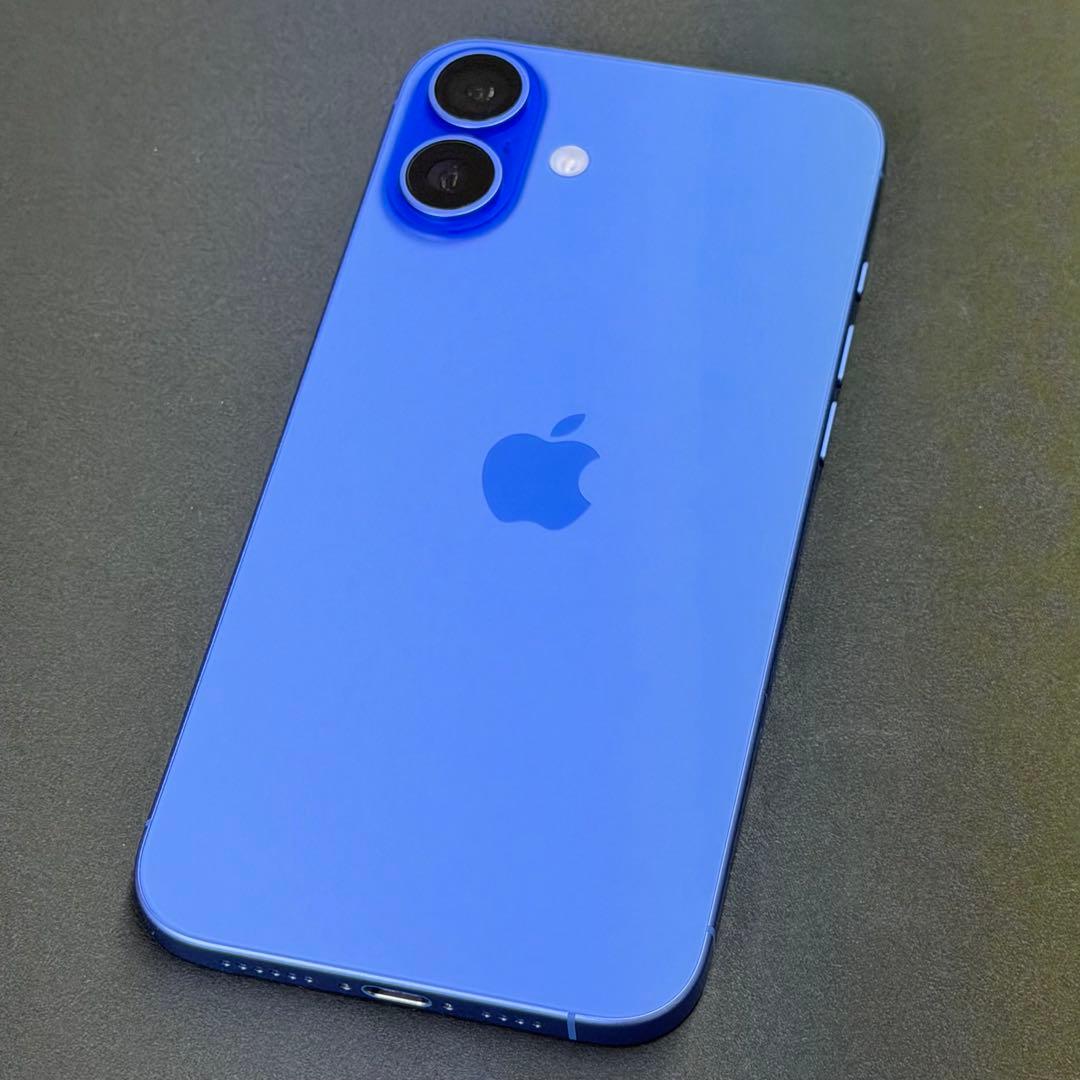 極美品 iPhone16 Plus 256GB SIMフリー ウルトラマリン