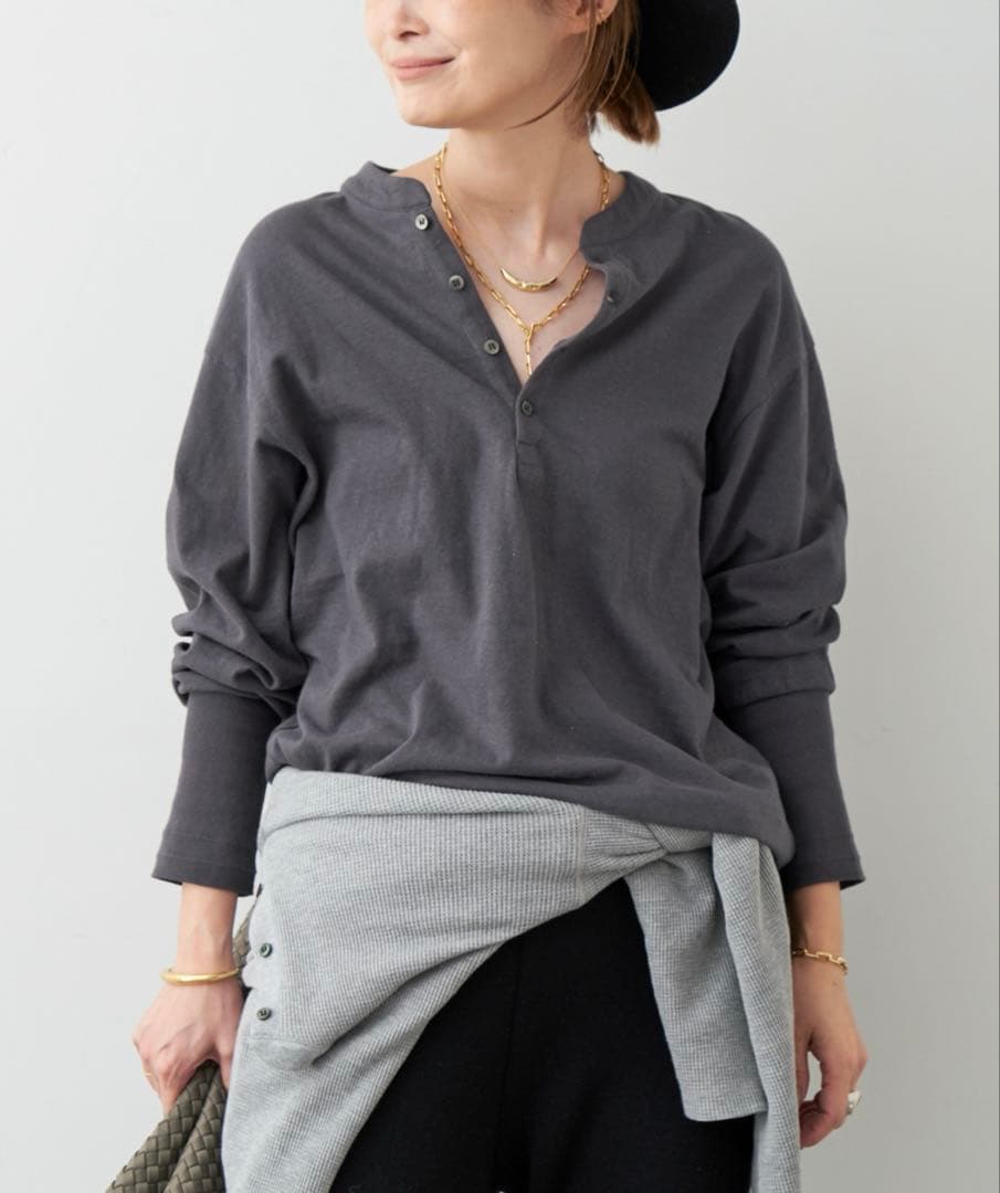 【新品】AMERICANA/アメリカーナ LONGSLEEVE Tシャツ