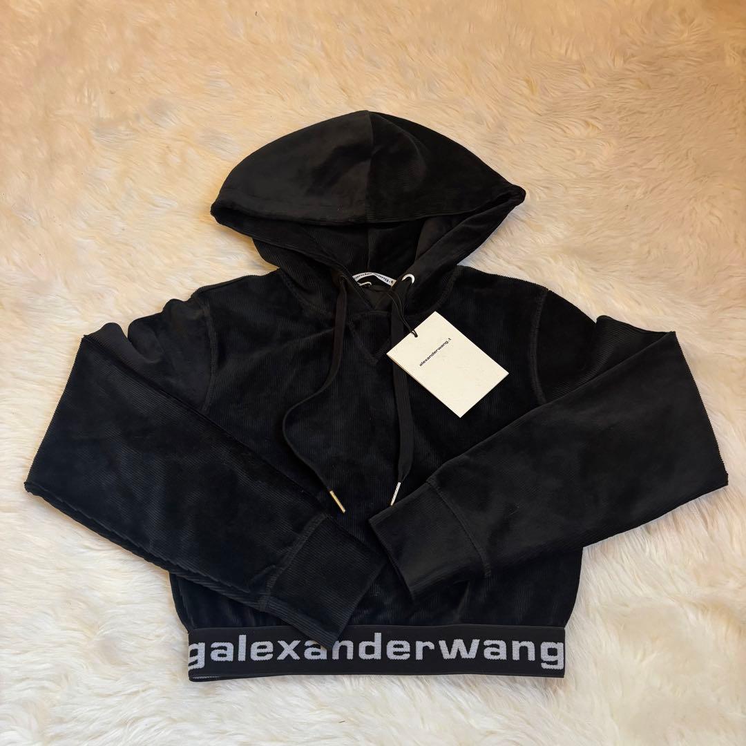 週末セール！alexanderwang.t クロップドパーカー