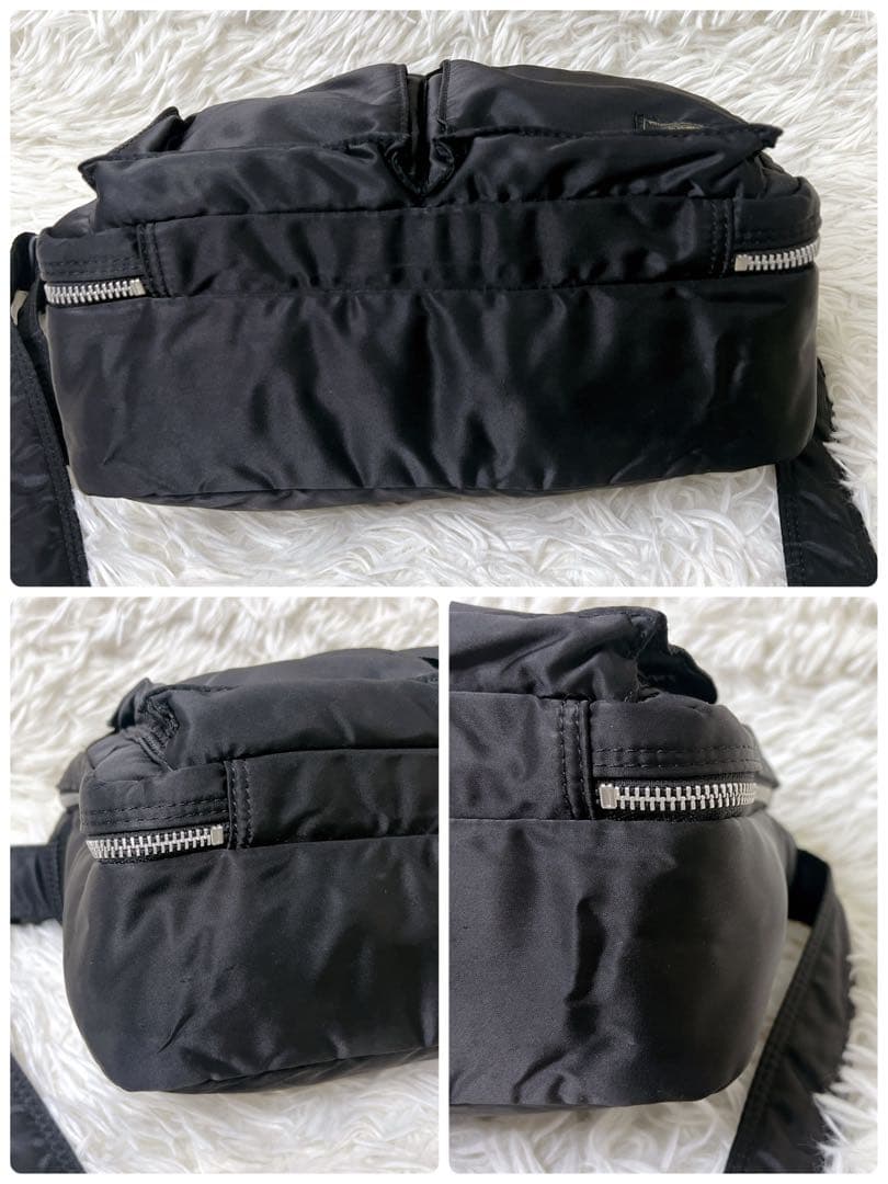 PORTER TANKER 2層式 ナイロン ショルダーバッグ y2k