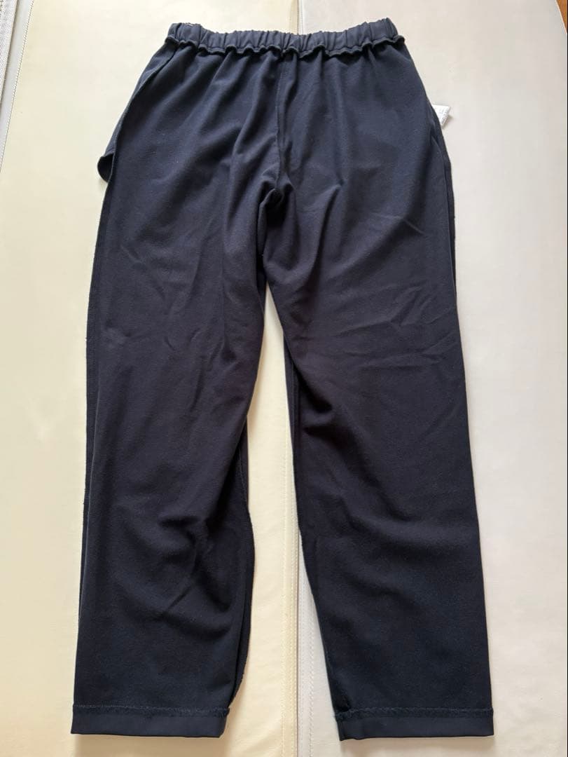 【OUR】LEE別注　洗える裏起毛のあったかテーパードパンツ　ネイビー