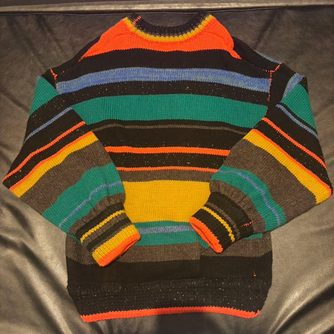 新品 AMBERGLEAM レインボーウールセーター ニット