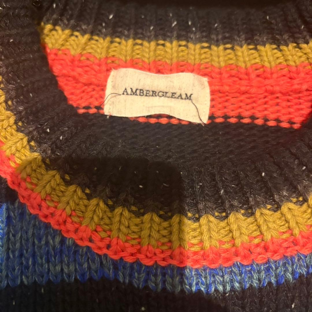 新品 AMBERGLEAM レインボーウールセーター ニット