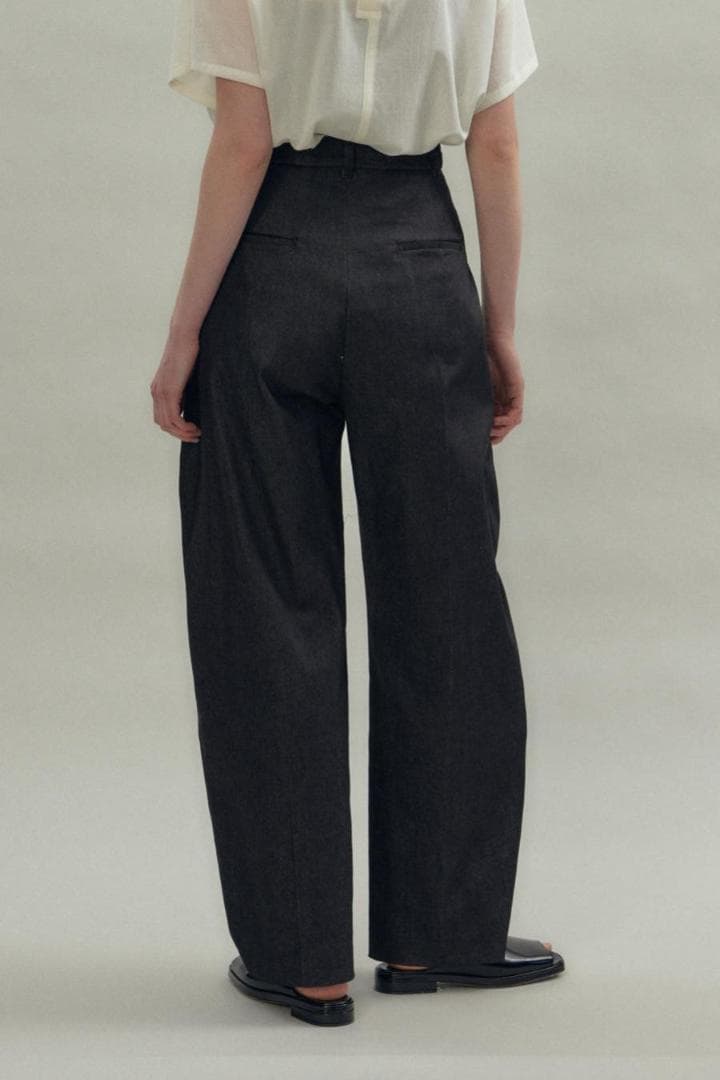 FLORENT コージーデニムバレルパンツ