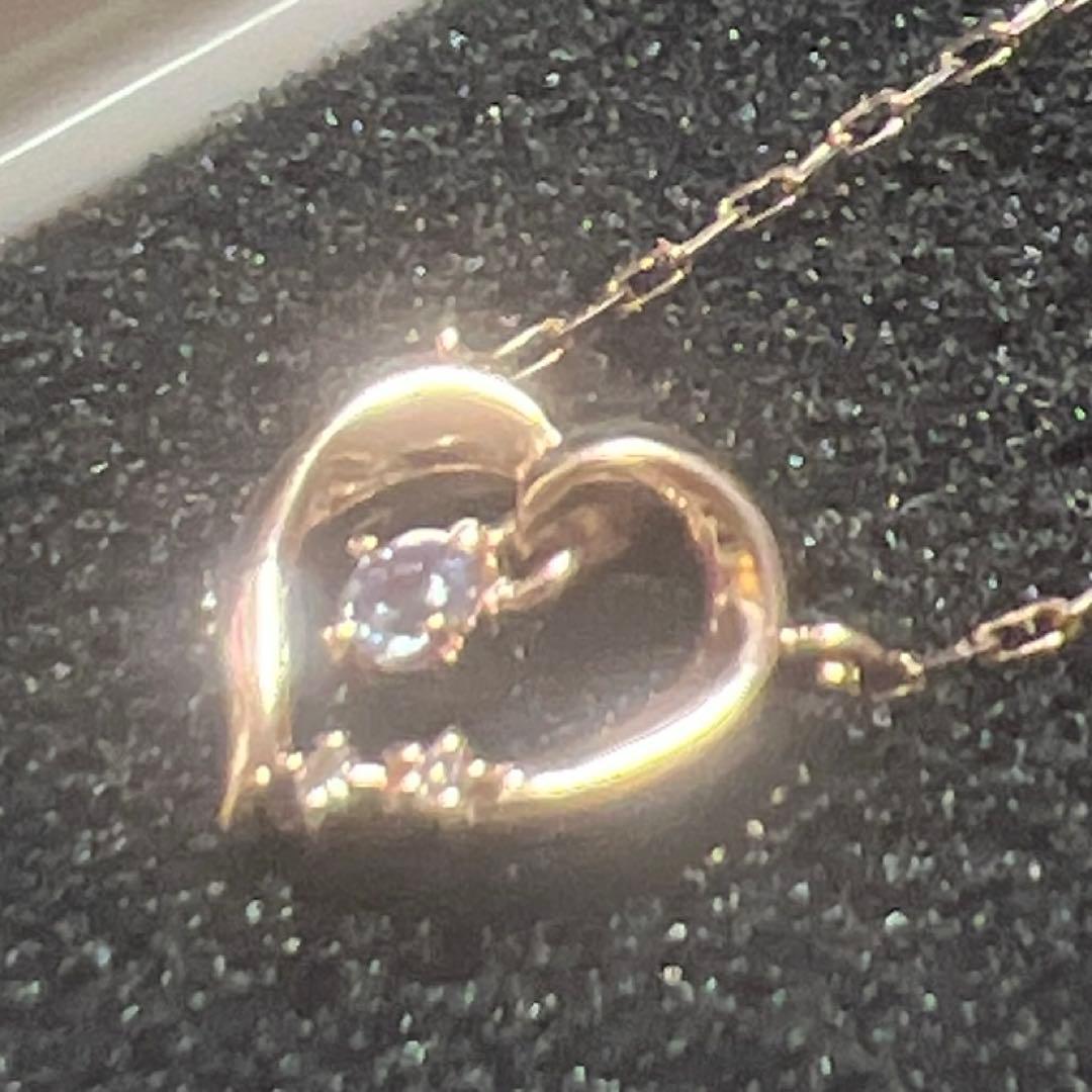 ４℃ ヨンドシー ハート ネックレス