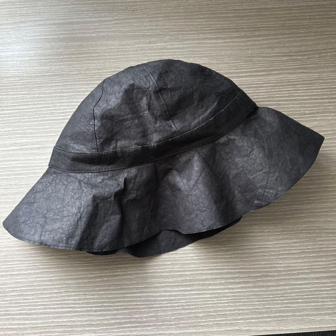 COMME des GARÇONS SCHA ペーパー ハット ブラック