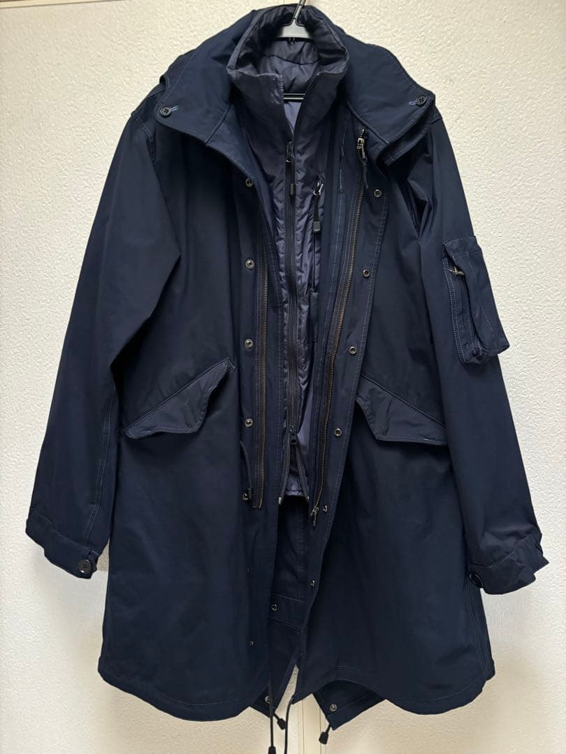 ヨウジヤマモト プールオム モッズコート ポリ製品染め 希少