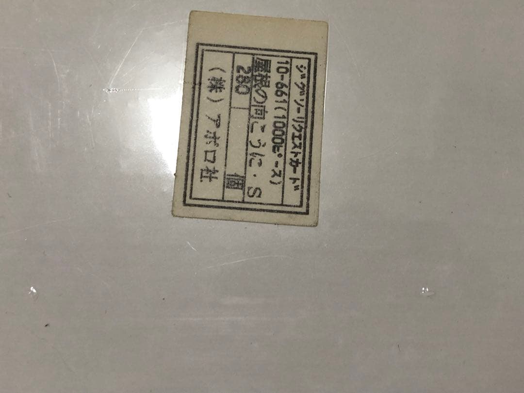 アポロ社　　スヌーピー　ジグソーパズル　10-661 屋根の向こうに　1000P