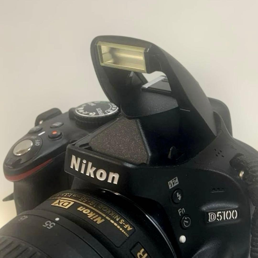 Nikon ニコン D5100 18-55 VR レンズキット　一眼レフ