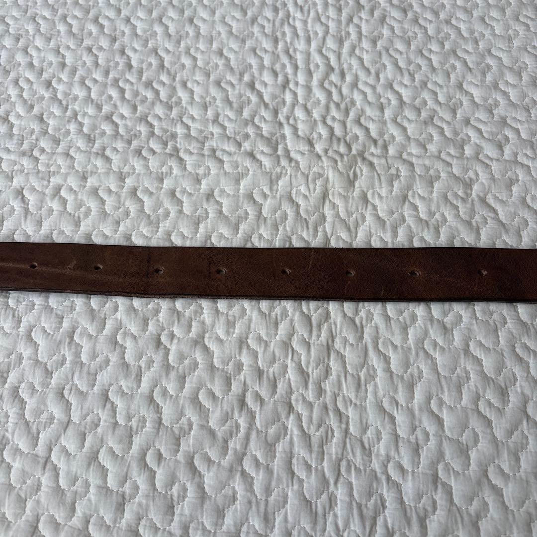 45R ヴィンテージレザーの45星ベルト