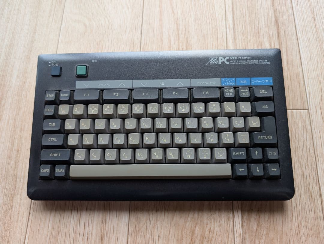 NEC PC-6601SR レトロPC本体と純正キーボード 起動ディスク ゲーム