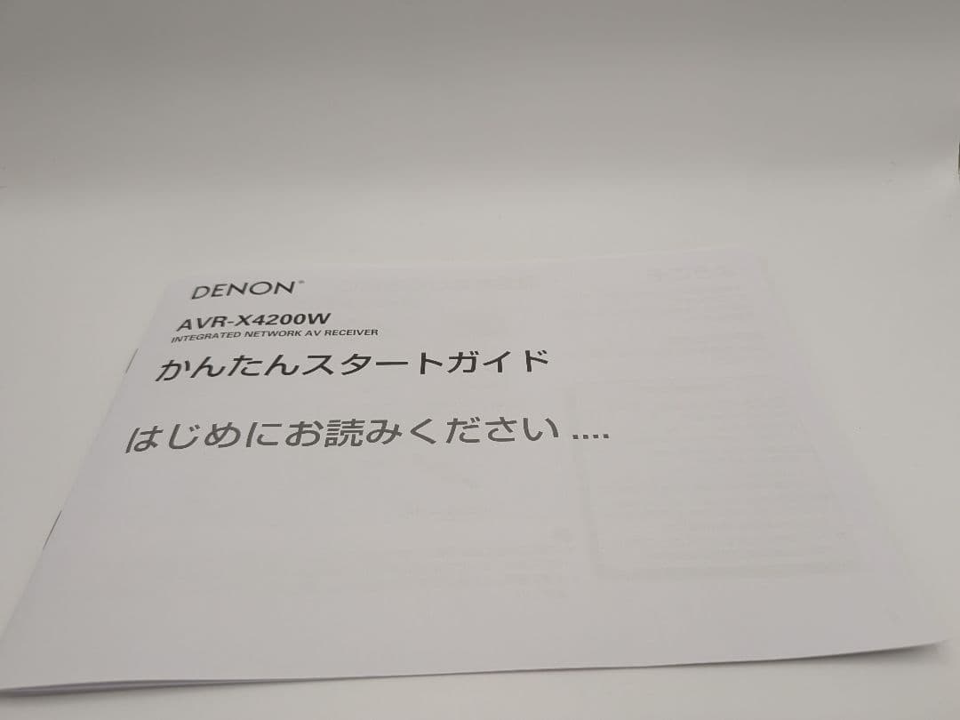 DENON AVR-X4200W AVアンプ