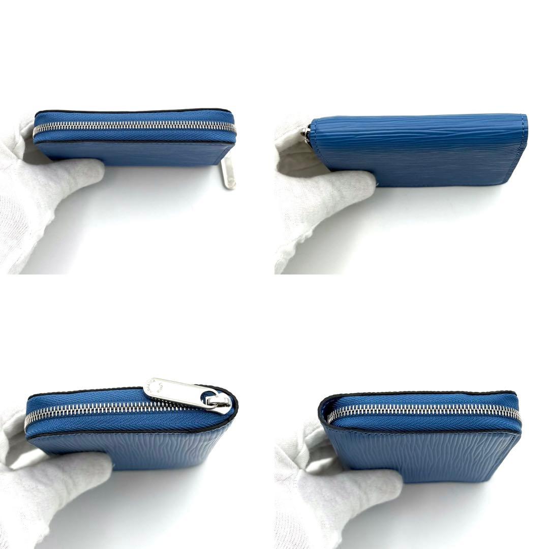 未使用✨ LOUIS VUITTON ジッピー パース アンディゴブルー
