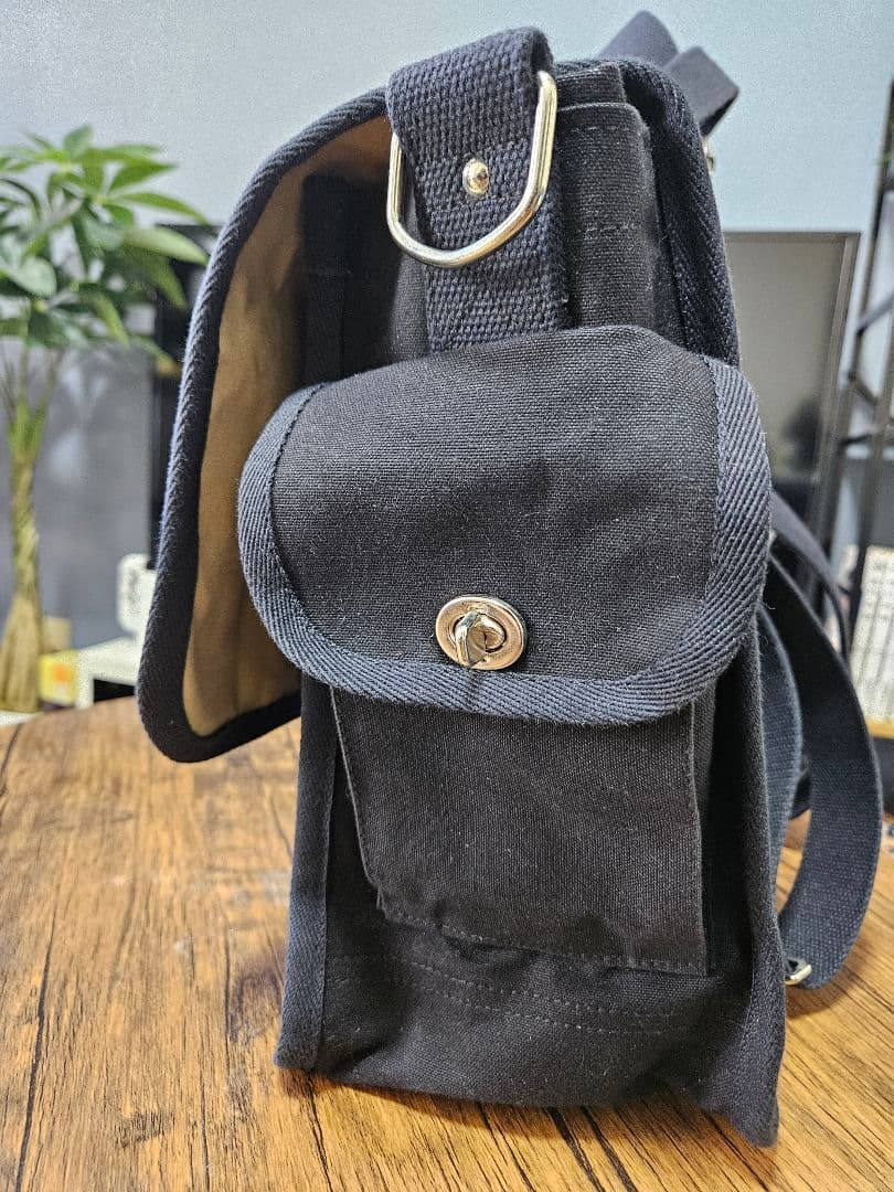 㐂一澤製 ショルダーバッグ 黒 049-N-L