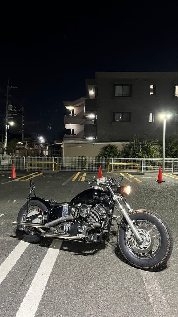 ドラッグスター400 ナローストレッチタンクKIT