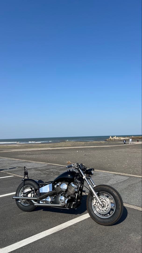 ドラッグスター400 ナローストレッチタンクKIT