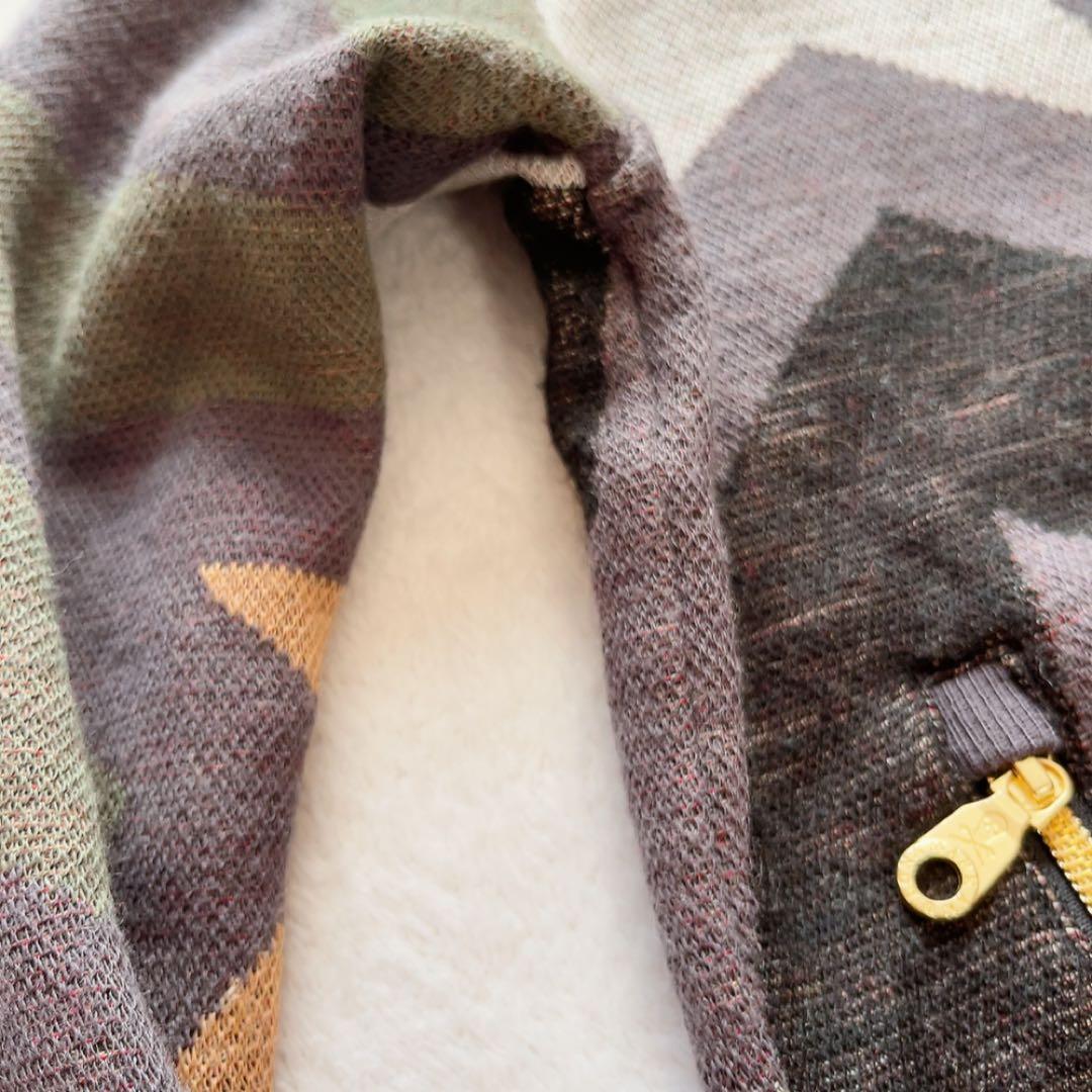 新品　マークアンドロナ　近年　防風　裏地付　セーター　スニード　スター　柄