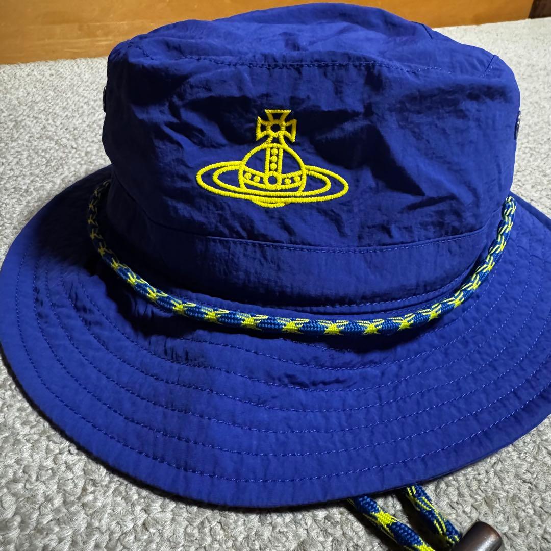 Vivienne Westwood バケットハット　バケハ　ブルー