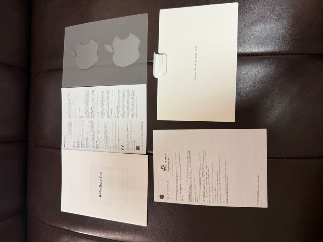 【箱付き】MacBookPro 16inch 2019 バッテリー良好美品