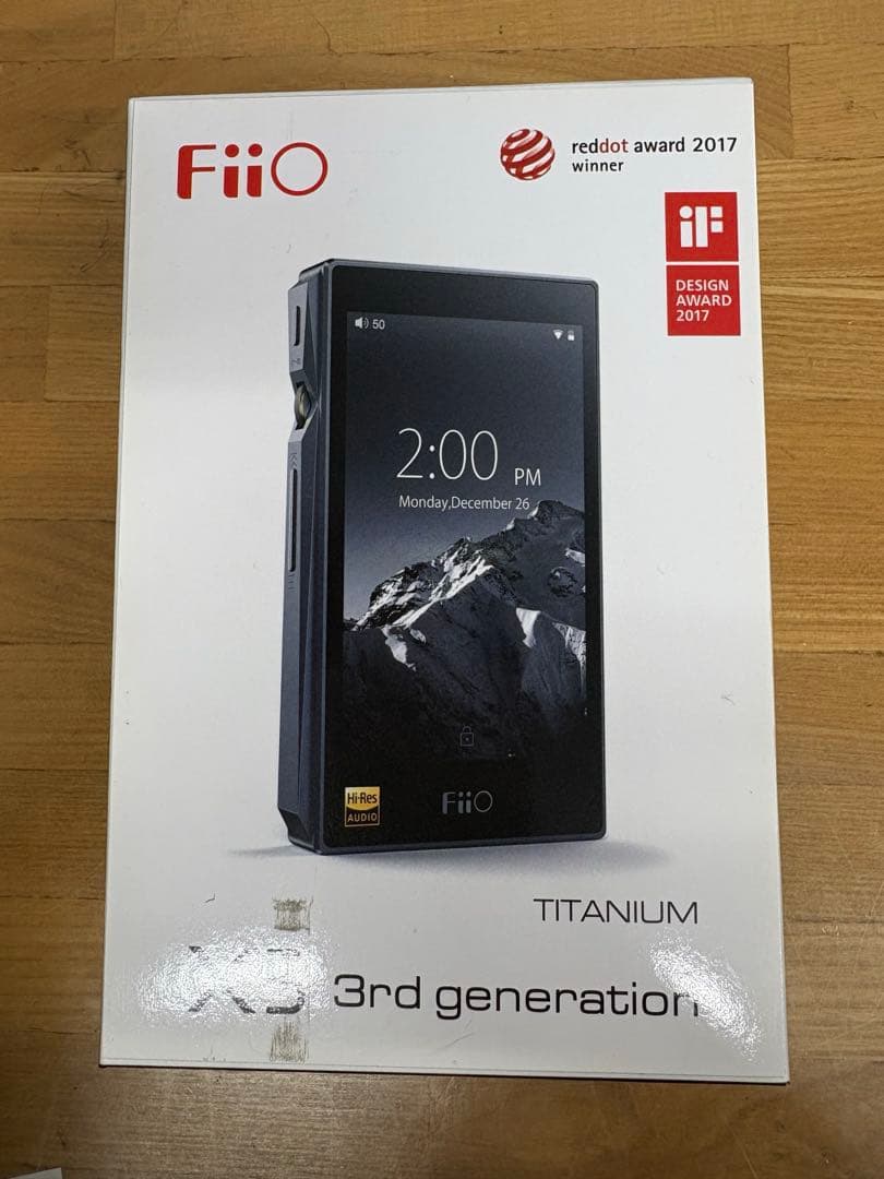 Fiio X5 3rd generation ハイレゾオーディオプレーヤー