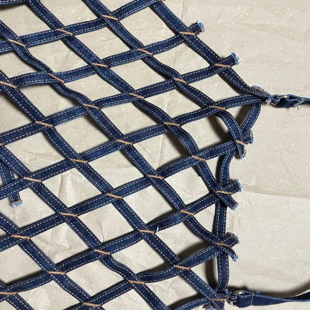 【新品未使用】chika kisada デニム　エプロン　ベスト　チカキサダ