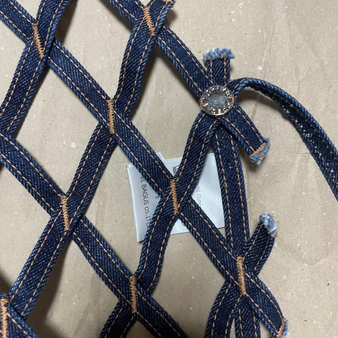 【新品未使用】chika kisada デニム　エプロン　ベスト　チカキサダ